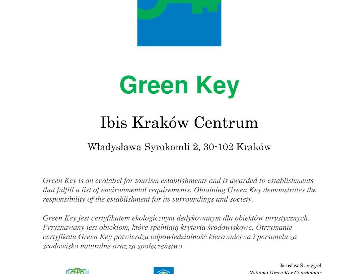 Hotel Ibis Krakow Centrum 3*,